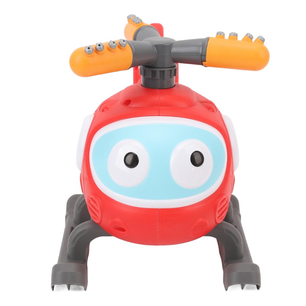 Water Sprinkler Baseball Toy 2 In 1 360 Degree Rotating Spray Water Baseball Helicopter Toy for