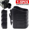 1-5PC Plastic Fishing Barrel Accessory For Meiho Box Vertical Inserted Cup Holder Bottle Raft Beverage Cans Container Side Mount