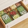 Refrigerator Fresh-keeping Box Kitchen Ingredient Storage Box Compartment Onion, Ginger, Garlic Grain Box Snack Fruit Sealed Box