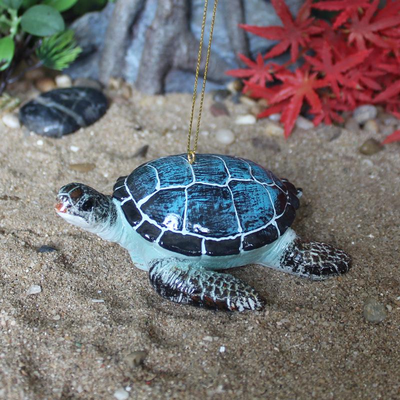 Resin Turtle Ornaments for Garden, Aquarium, and Home Decor