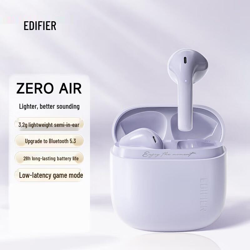 

EDIFIER Zero Air True Wireless Semi-in-ear Headphones