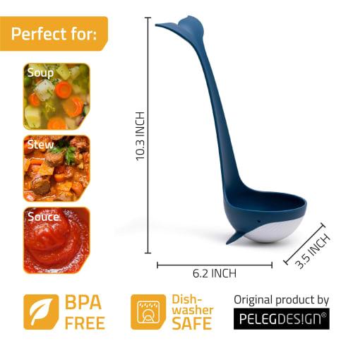 Whale Ladle Kitchen Goods Ladle Spoon Peleg Design