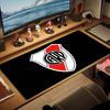 River Plate Mouse Pad, Large Gaming Desk Mat, Non-slip XXL Mousepad for Laptop & Tablet, Mini PC Playmat with Stitched Edges