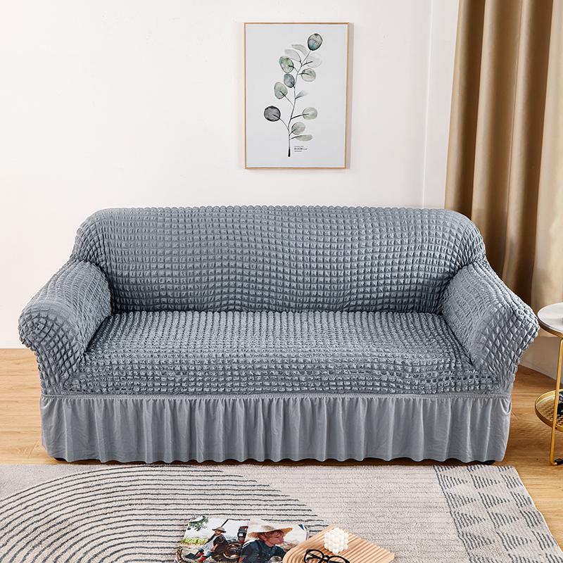 1pc high elasticity bubble lattice skirt sofa cover decorative sofa suitable for all occasions all seasons