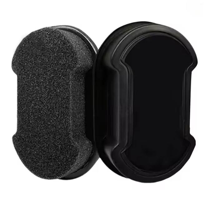

1/3pcs Double Sided Cleaning Sponge, 2-in-1 Function for Polishing Leather Shoes & Scrubbing, Quick Shine, Household Care Tool