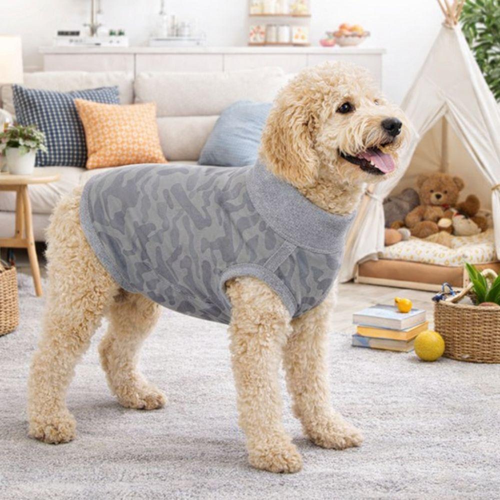 Elastic Dog Recovery Suit Breathable Washable Dog Sterilization Suit Four-Legged Soft Pet Anxiety Vest Spay Neuter