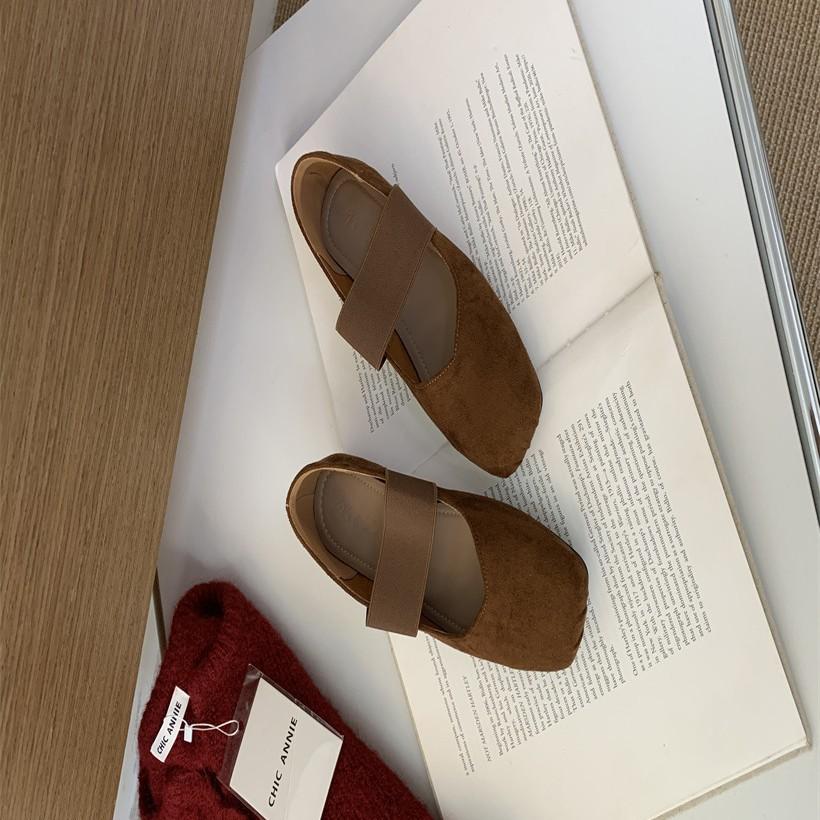 Flat-bottomed Retro Single Shoes Fairy Shoes 2025 New Summer Ballet Shoes with Skirts Mary Jane Shoes