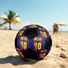 Messi 10 Soccer Ball Colorful All Ages Machine Stitched PVC Competition Ready Durable High-Bounce.SIZE5