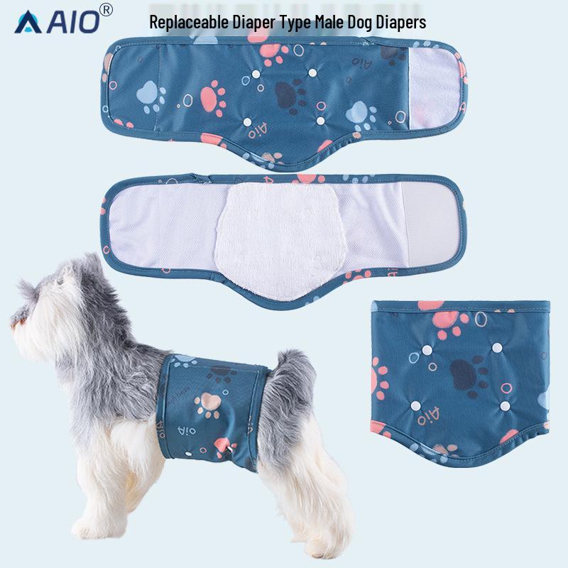 TEMU: New Washable & Reusable Male Dog Diaper Pants