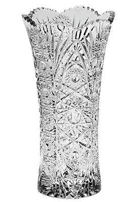 Bohemian Glass Crystal Vase "Sissi