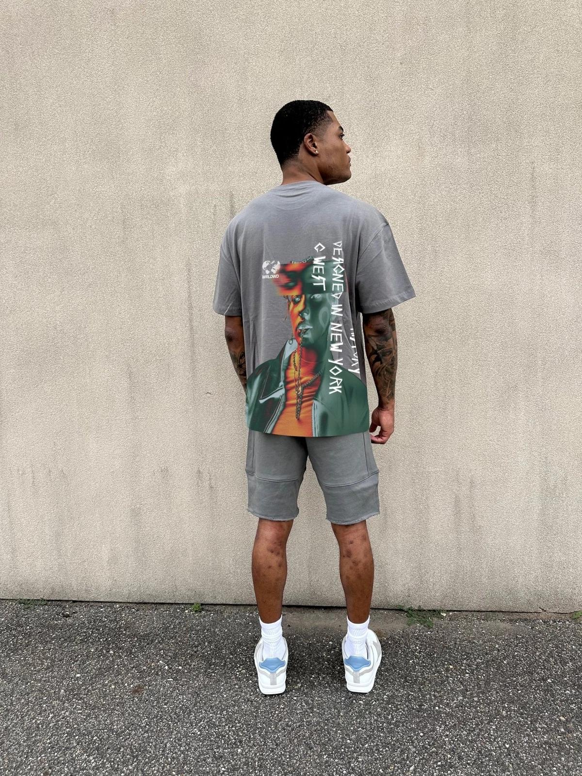 G West Oversized World Wide Chain Tee 4XL