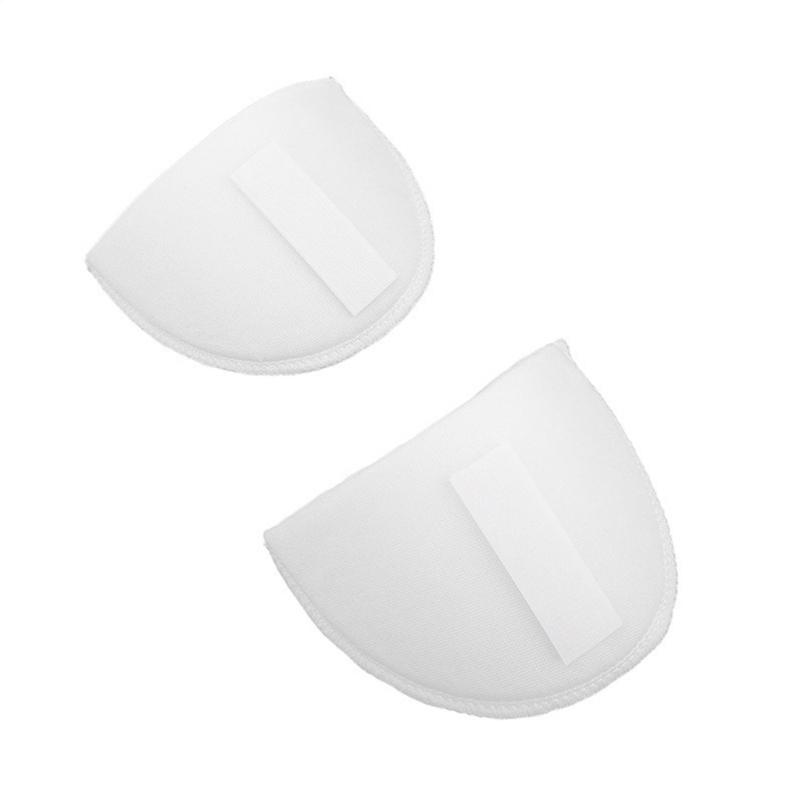 2 Pairs Breathable Shoulder Pads Soft Sponge Shoulder Pads 1cm Thickness Sewing Supplies Set-in Shoulder Pads