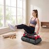 Vibration Plate Quiet Vibration Platform with Seat 99 Intensity Levels 3 Preset Programs Height-Adjustable & Removable Handles