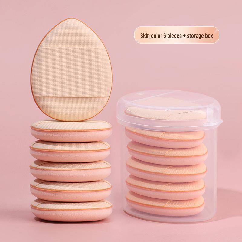 Dual-Use Finger Powder Puff Mini: Wet & Dry Foundation Sponge