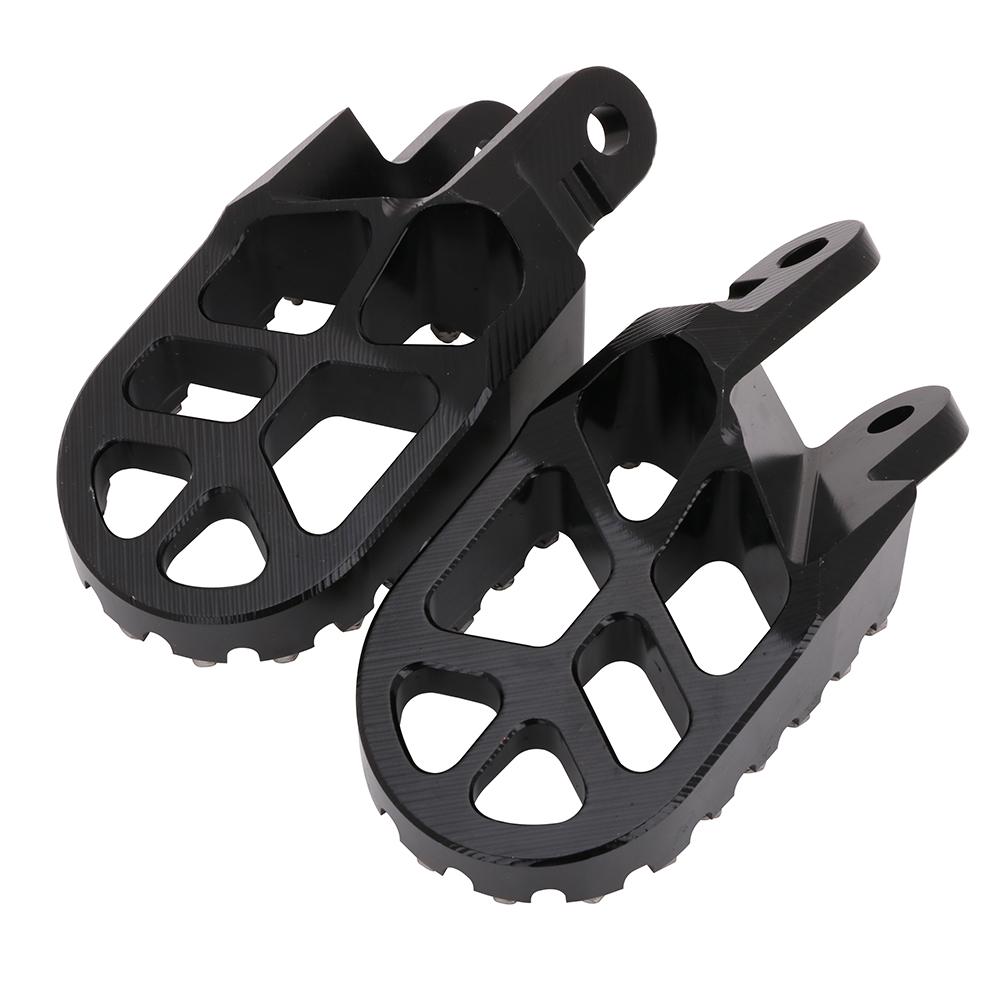 Motocross Footrest Footpegs Foot Pedal Aluminum Parts For Honda CR 80 85 CRF1000L 2016 2017 XR250 400 650 KLX 250 250R KLR650