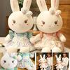 Cute Bunny Plush Toy Tianyuan Flower Cloth Dress Rabbit Princess