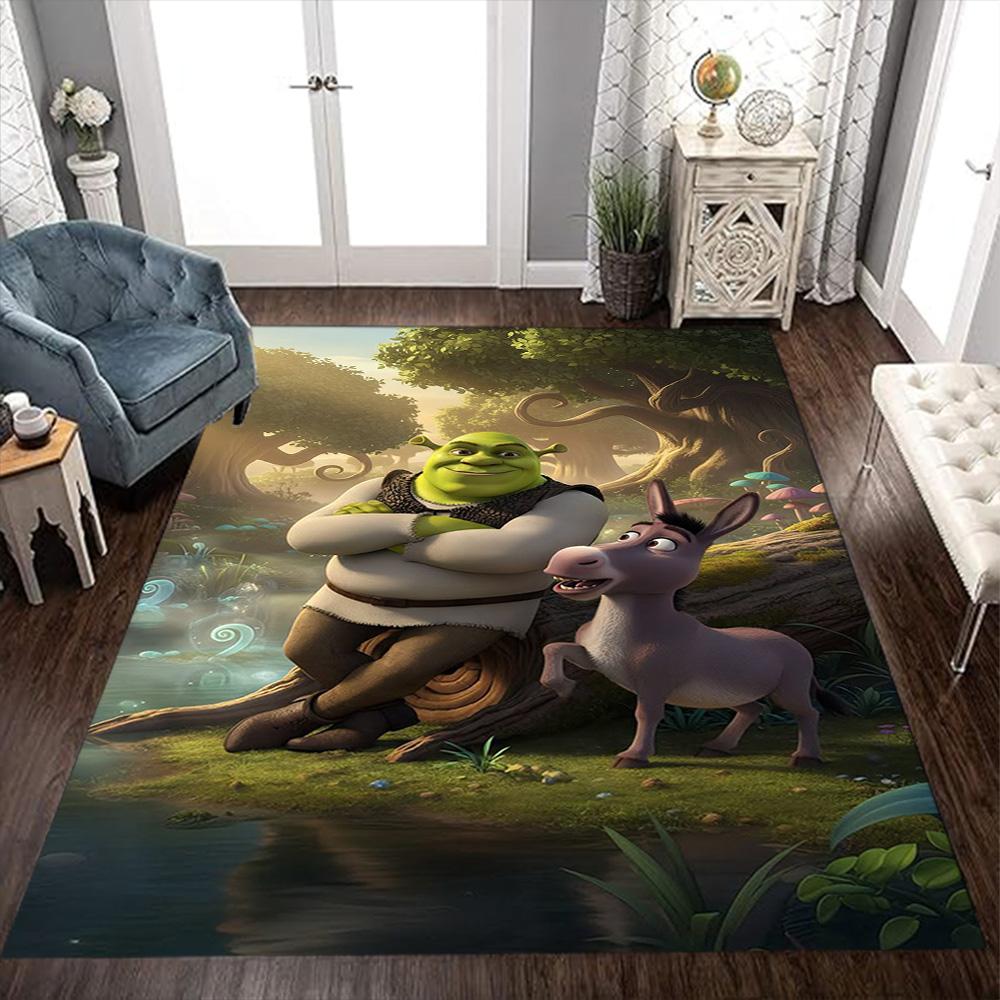 Shrek Floor Mat Perfect For Bedrooms Hallway Study Room Game Room Antislip Carpet Anime Office Decor Perfect Birthdaychristmas Gift Idea