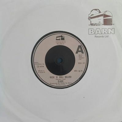 7-Zoll-Schallplatte SLADE Rock N Roll Bolero 2014127 Barn Records Lt 1978 UK Rock Gebraucht