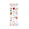 Acrylic Gemstone Stickers,3D Korean Colorful Diamond Decorative Handbooks Stickers Face Stickers ,diy Face Jewelry Sticker