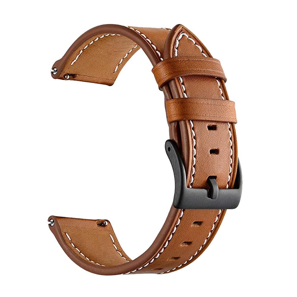 

22 20mm Leather Bracelet For Amazfit GTR 3 Pro Strap For Xiaomi Amazfit GTS GTR2/GTR 2e/GTR 4/3/GTR 42 47mm Watchbands Accessory 22mm Amazfit GTR 4 коричневий