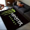 Monster Energy Area Rug Suitable for Indoor And Outdoor,Carpets for Playroom, Homes, Offices, Living Rooms,Home Decor,Christmas Fan Gift