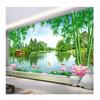 Wallpaper Mountain Water Wall Mural Natural Landscape Mural Living Room Backdrop Wall Murals