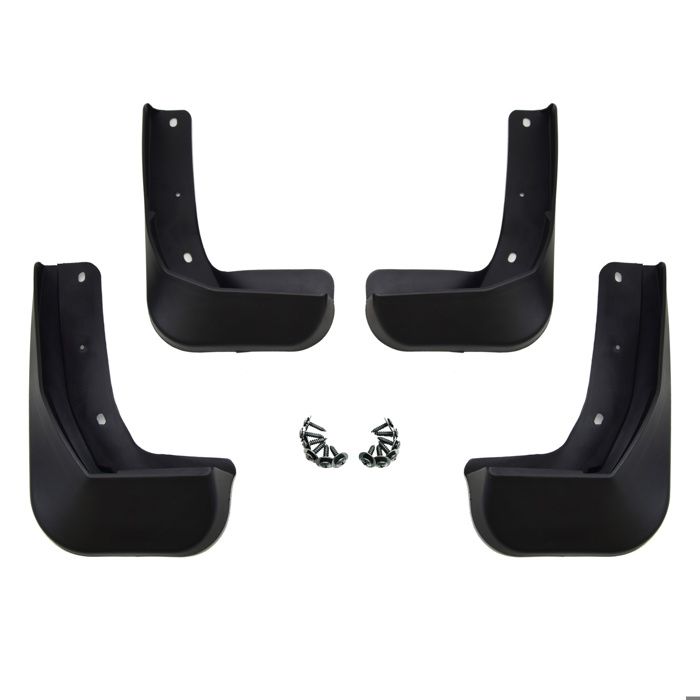 Bavettes garde-boue - JJ-AUTOMOTIVE - Volkswagen Touran - 4 pièces - Facile à assembler - Durable