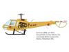 Eduard Hybrid Edition Enstrom 480 Helicopter Plastic Model Kit EDU972012 1/72