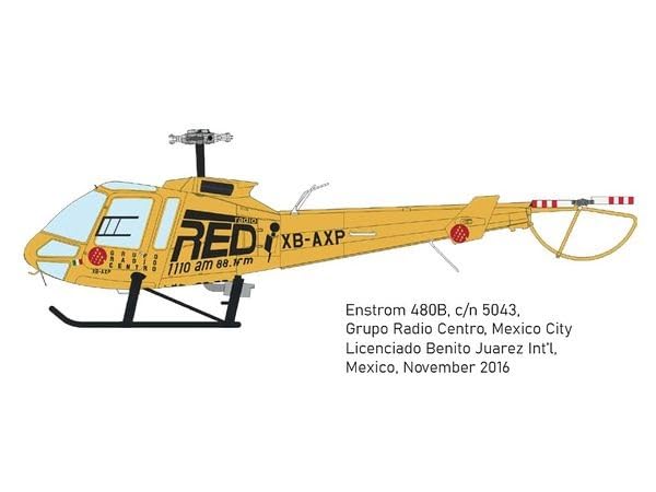 Eduard Hybrid Edition Enstrom 480 Helicopter Plastic Model Kit EDU972012 1/72