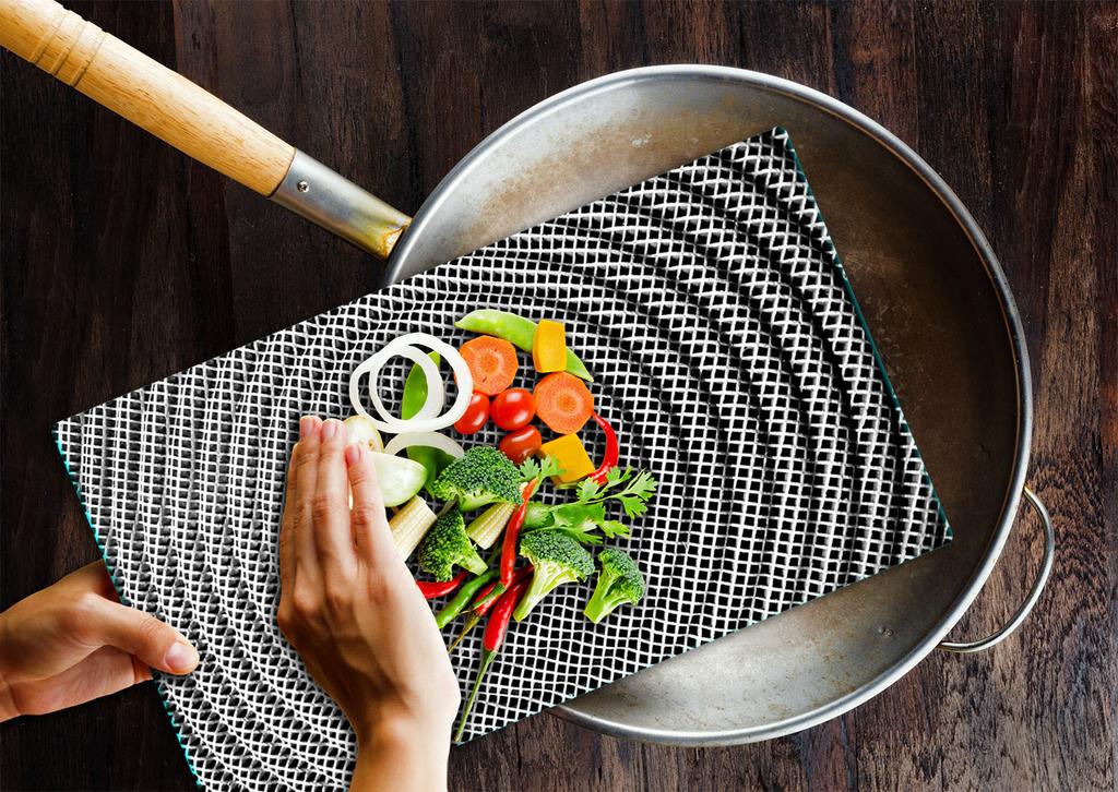 Glass Board Cutting Board 52X30 Mosaic