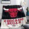 Chicago Bulls Print Flannel Blanket High Quality Warm Comfortable Cover for All Seasons Perfect for Gifts Home Decor