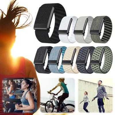 Bandas Elásticas Banda de Fitness de Nylon Respirável Portátil Banda de Rastreamento de Fitness Relógio Inteligente Ajustável Banda Elástica para Pulseira Whoop 4.0