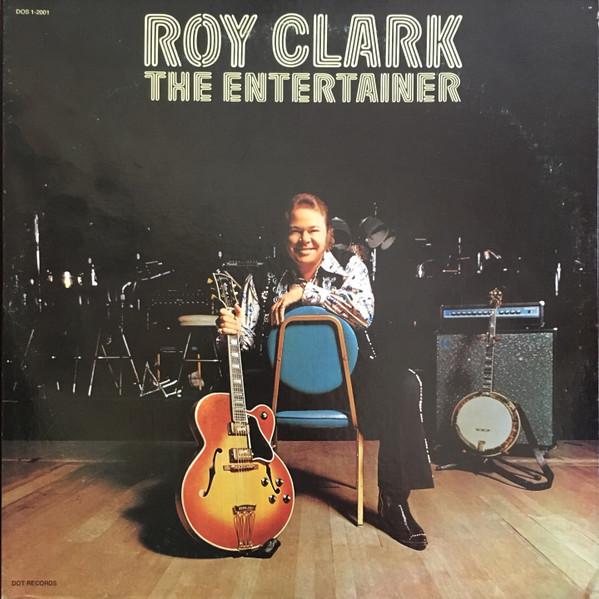 

LP Record ROY CLARK - The Entertainer DOS12001 Dot Records 1974 US Rock Used