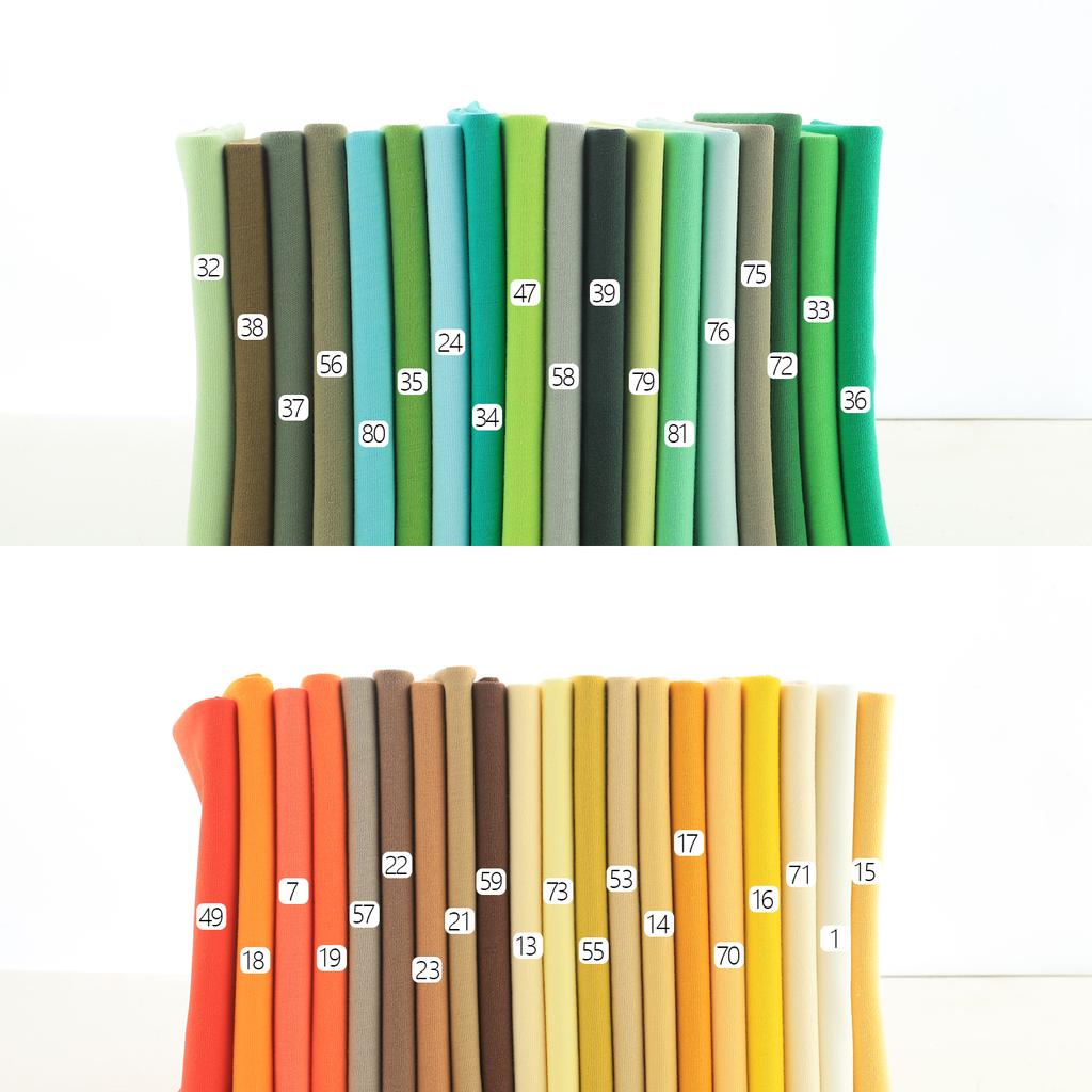 All Cotton Plain Knit Fabric Summer Baby Short Sleeved Thin Jersey Jacket Inner Lining Home Dress DIY Fashionable Sewing Cloth