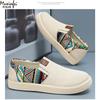Men's Summer Shoes Breathable Canvas Casual Sneakers Men's Single Shoes Ethnic Style Trendy Men's Cloth Shoes Sale