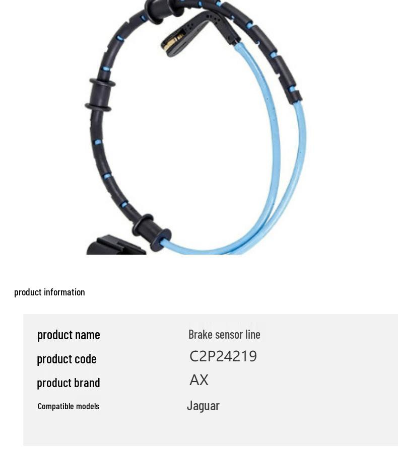 C2P24219 Bremsensensor-Kabel für 2006-2014 Jaguar XK