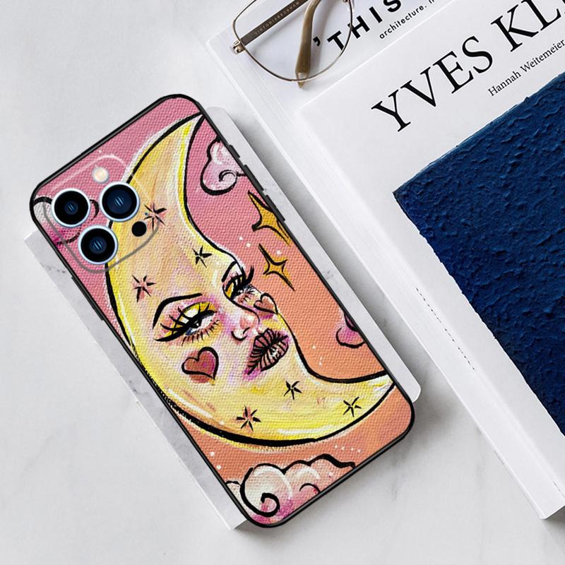 Indie Kids Aesthetic Hippie Acid Trip Case For iPhone 17 Air 15 14 11 16 Pro Max 13 12 Mini 15 16 Plus 16e Funda Silicone Cover