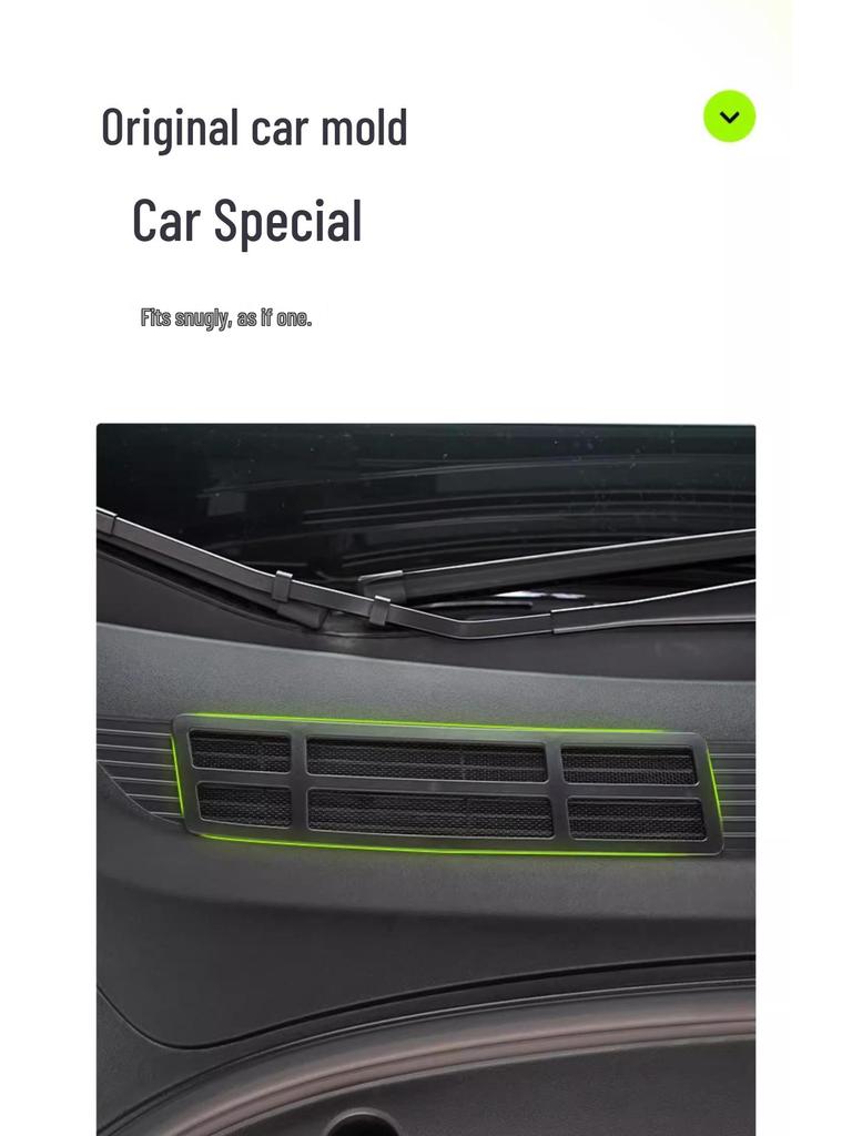 Tesla Model Y AC Intake Insect Screen Protection
