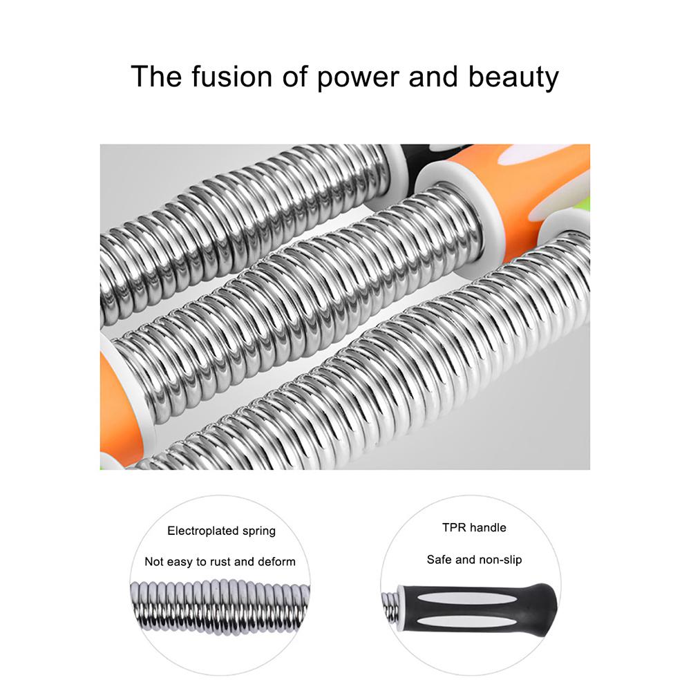 Pružina procvičování hůlky na paži Svaly paží tyč Biceps Triceps prsní svaly Gym Expander Kulturistika Fitness vybavení