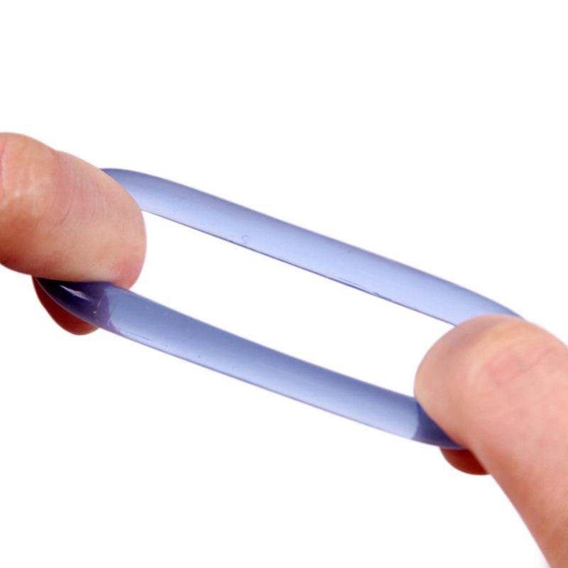 Men's Silicone Crystal Penis Ring for Erotic Adult Use