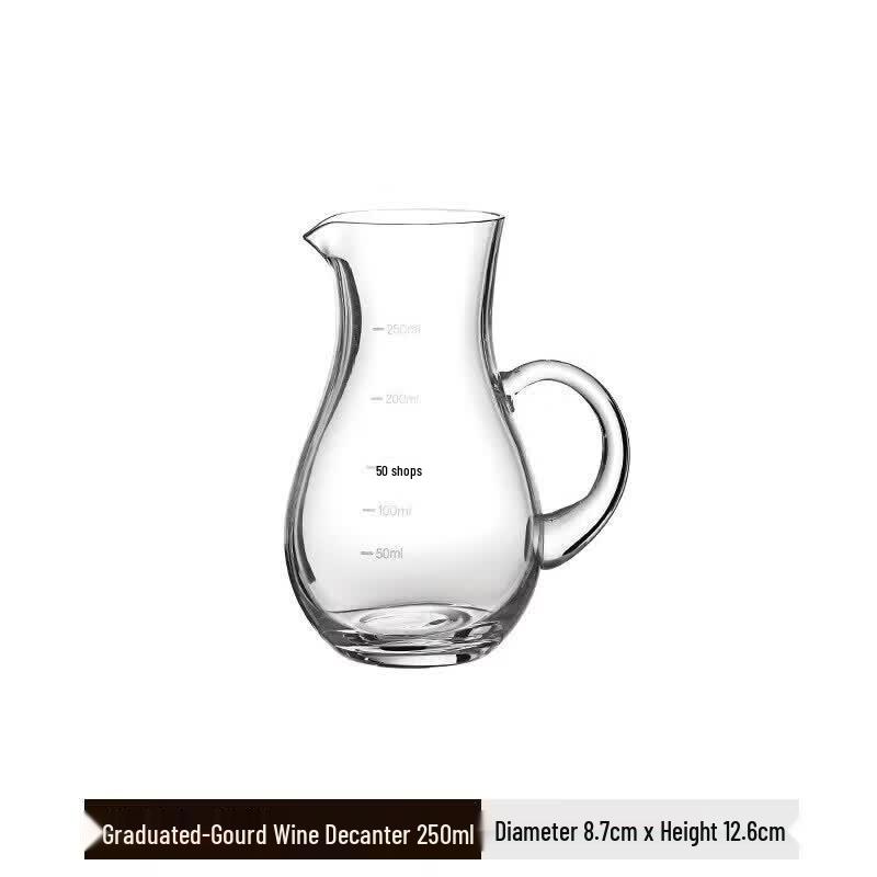 Qiwei 100ml Thickened Crystal Glass Decanter
