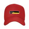 Good Boy Baseballkappe Schwarz Gelbes Logo Lässige Sportliche Mütze Verstellbare Passform Polyester