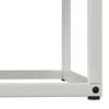 Firewood Rack White 69.5 x 35 x 81 cm Cold Rolled Steel