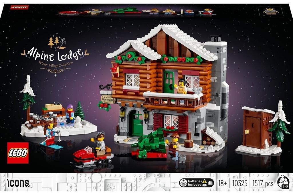 LEGO конструктор Дом Icons – Альпийский домик (10325)