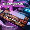 Custom Name Personalized Bride of Chucky Pattern Mousepad, Laptop PC Desk Mat, Decorative Desk Mat for Home Keyboard Pad Gift