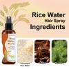 Rice Water Hair Spray - with Biotin,Keratin,Caffeine & Rosemary,Smooths Hair and Reduce Tangles,Heat Protection and Add Hair Shine