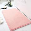 Bathroom Rug Mat Soft Microfiber Bath Rugs Non-Slip Thick Water Absorbent