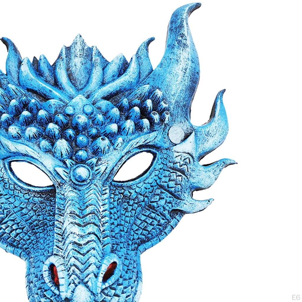 Maska na twarz Smoka Halloween Cosplay Zwierzęca Nakrycie głowy Pełna głowa Anime Pokrycie dla dorosłych