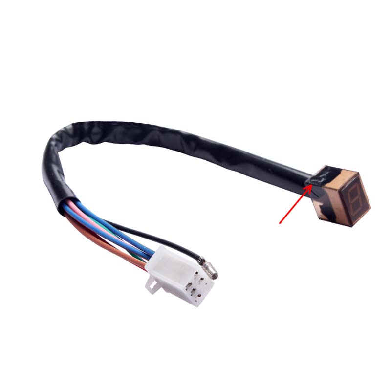 1 PC Universal 5 Gears Motorcycle LED Digital Gear Indicator Motorcycle Display Shift Lever Sensor