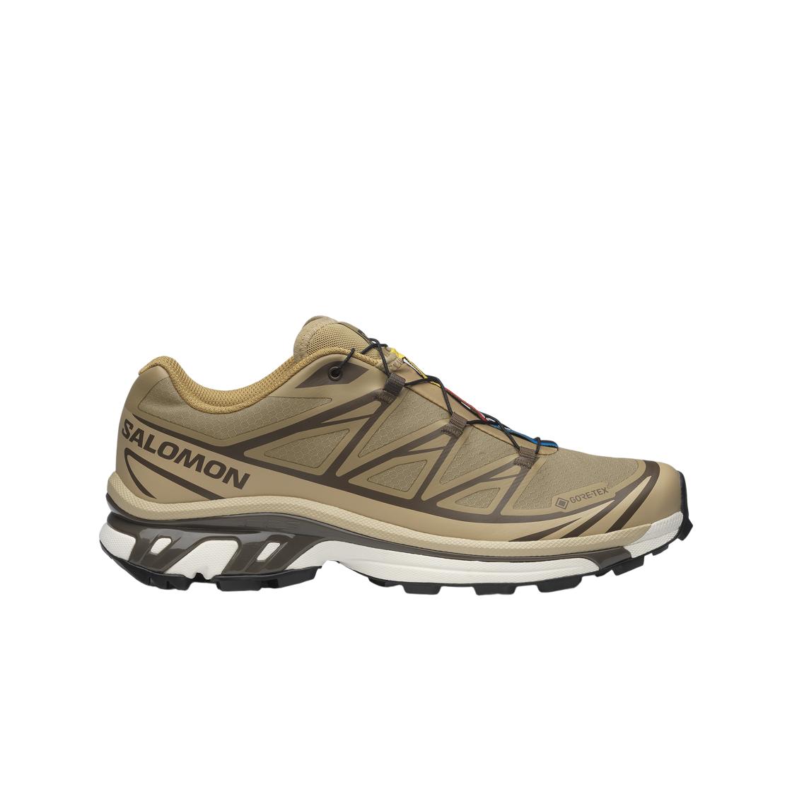 Salomon XT-6 GORE-TEX Kelp Wren Safari Unisex Sneakers Tan L47975000 37⅓